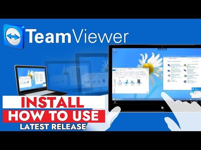 How to install TeamViewer in Windows 11 /10/8/7 - Latest Version 2023 | FREE DOWNLOAD