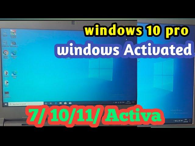 Laptop ma Window 10 Activate कैसे करें / window Activate कैसे करें  7 /10/11 All windows Activated