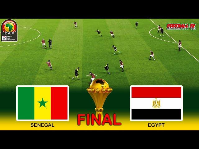 Senegal vs Egypt | Final Africa Cup of Nations 2022 | eFootball PES 2021 | Gameplay PC