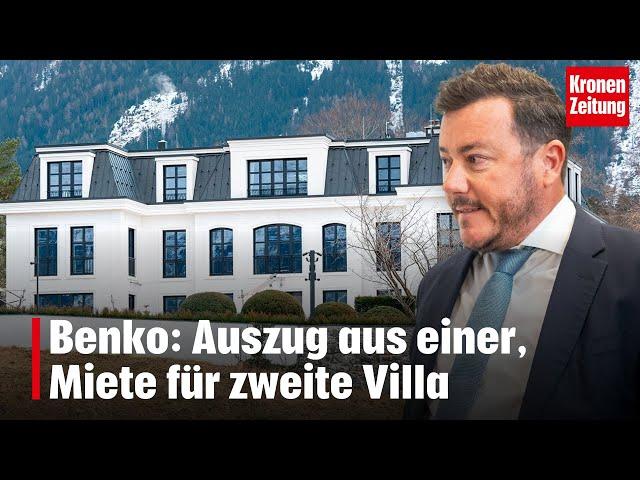 Neue Details zu Benko: Auszug aus einer, Miete für zweite Villa | krone.tv NEWS