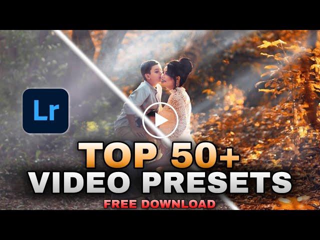 Top 50+ Video Editing Presets Lightroom || Video Colour Grading filter || Video Colur grade app