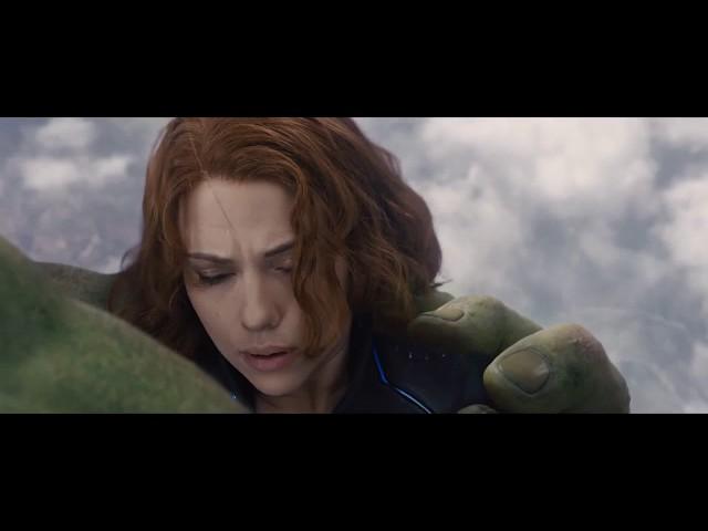 Bruce Banner + Natasha Romanoff | Hulk Carry Black Widow to Safety