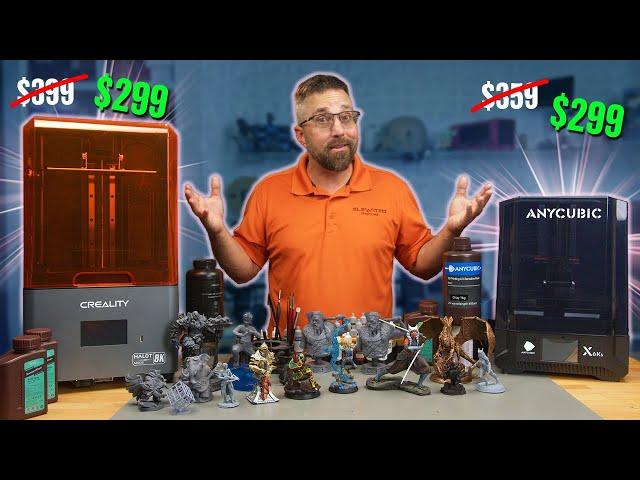 Why Are THESE Amazon's BEST Selling 3D Printers? Anycubic Photon Mono 6Ks vs. Creality Halot Mage 8K