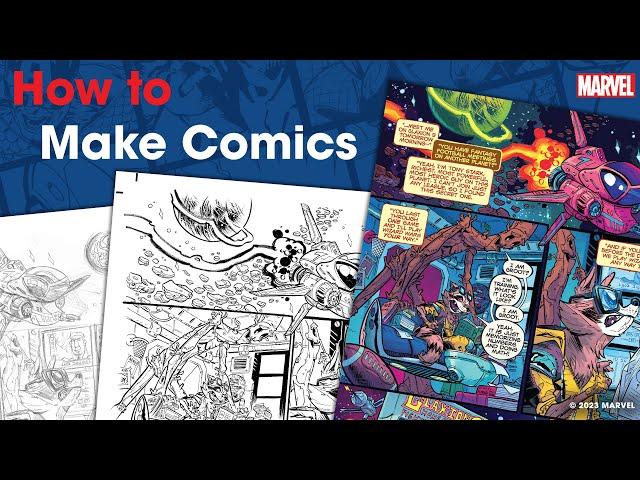 How to Make Comics - Marvel's The Art of Storytelling