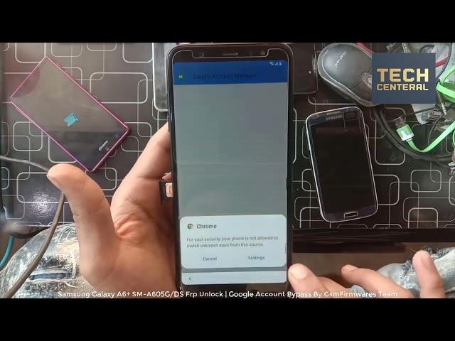 Samsung Galaxy A6+ SM-A605G DS Frp Unlock   Google Account Bypass