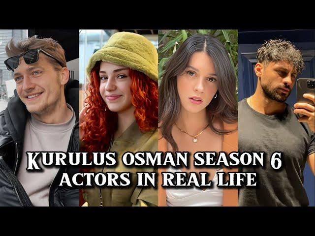 Kurulus Osman season 6 actors in real life || Real name and age️... #kurulusosman #viral