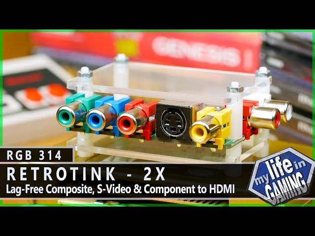 RetroTINK-2X - Composite, S-Video, & Component to HDMI :: RGB314 / MY LIFE IN GAMING