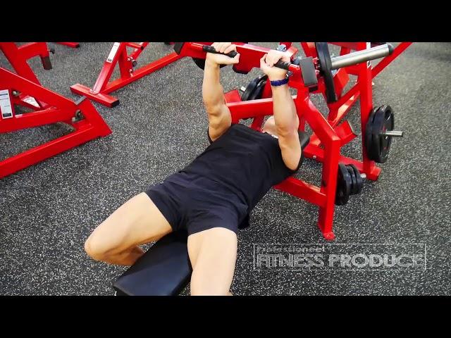 FLAT CHEST PRESS MACHINE 1AXX | PLATE LOADED |  | Fitness Produce | Fitnessapparatuur