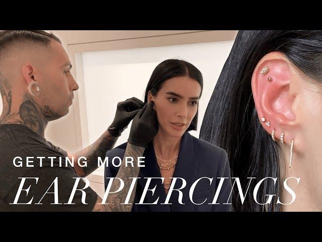 Getting MORE Custom Ear Piercings (during NYFW) // Brittany Xavier