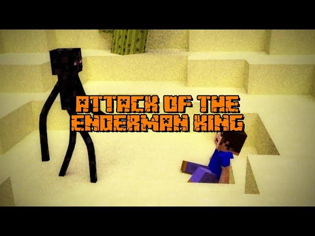 Attack of the Enderman King (Minecraft Animation)