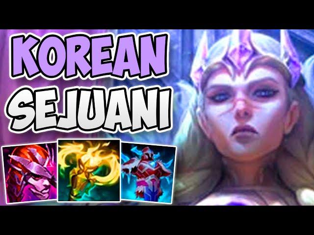 KOREAN CHALLENGER SHOWS YOU HOW TO PLAY SEJUANI | CHALLENGER SEJUANI JUNGLE GAMEPLAY | Patch 12.22