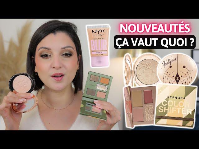 ADIEU LES FILTRES BEAUTÉ ? ENLUMINEUR QUI LISSE LA PEAU ? PALETTES PETIT PRIX : On parle nouveautés