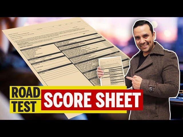 G2 TEST SCORE SHEET | What the EXAMINER wants? | Road Test Tips by Toronto Drivers