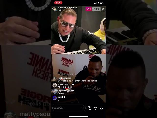 Scott Storch  vs Mannie Fresh Beat Battle Pt 1