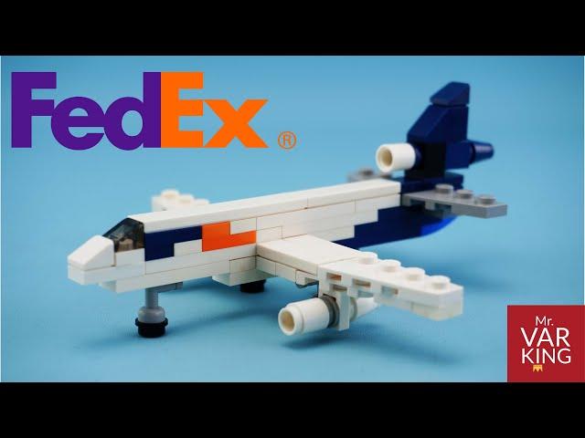 Lego Tutorial FedEx Mcdonell Douglas DC 10