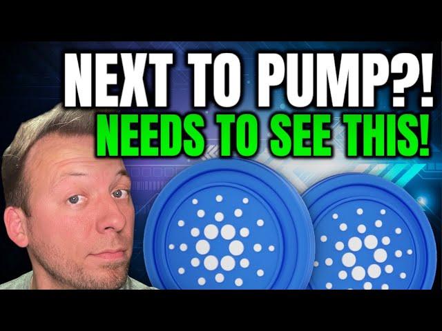 CARDANO - IS ADA NEXT TO PUMP?!! NEEDS TO SEE THIS!