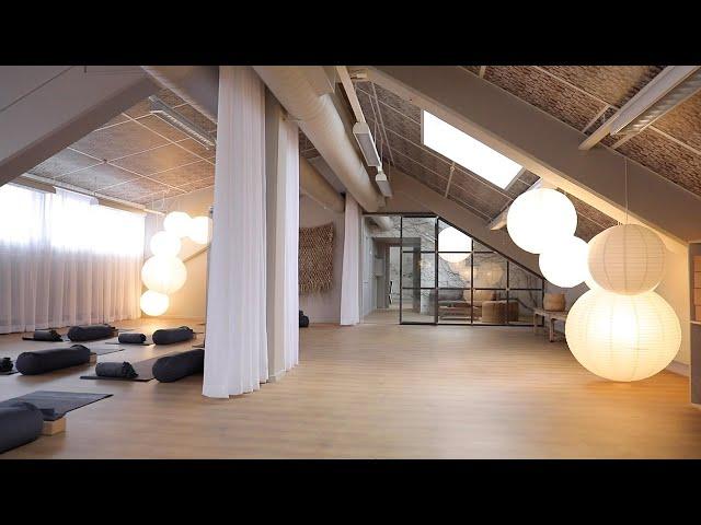 The Making of Flowfabriken – Yoga & Health Studio | Rebel Walls