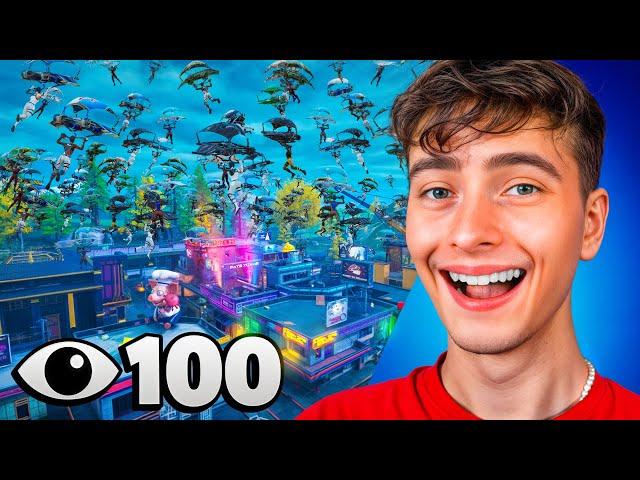 100 SPIELER LANDEN in CRIME CITY in Fortnite Season 2! 