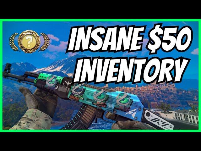 FULL CS:GO INVENTORY FOR $50! The Best Cheap CSGO Skins 2023!