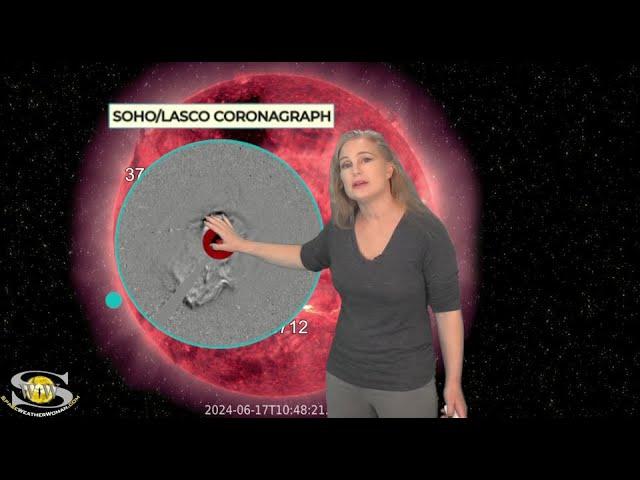 Earth Dodges Bullets as the Sun's Farside Blasts Wide | Space Weather Spotlight 20 June 2024