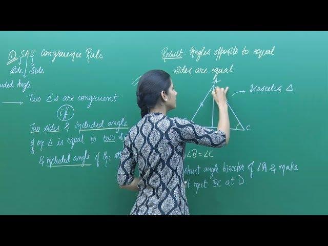 Triangles | Mathematics | CBSE Class 9th Video Lecture | Misostudy