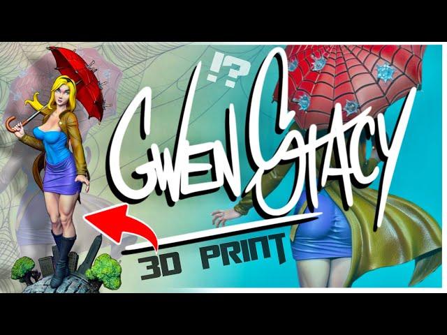 How To Paint 3D Prints (Gwen Stacy)