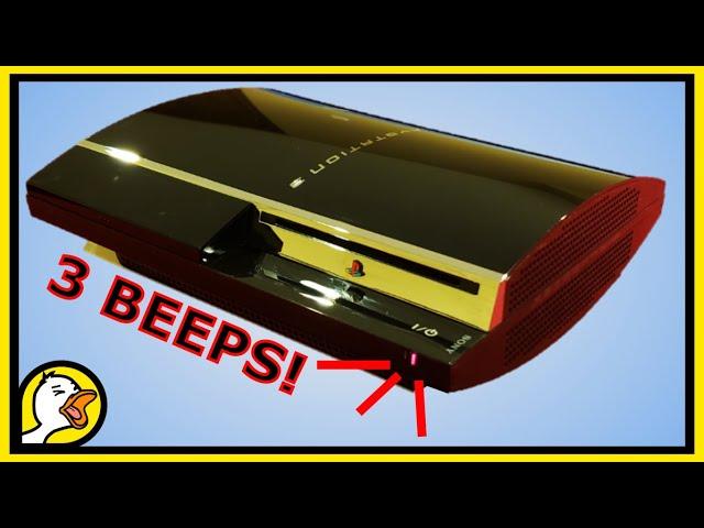 Fixing a PS3 with Blinking Red Light "of Death" (YLOD)