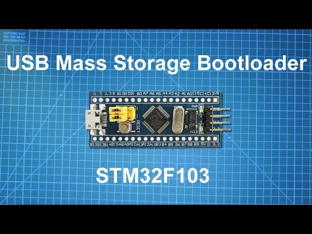 STM32 USB Mass Storage Bootloader