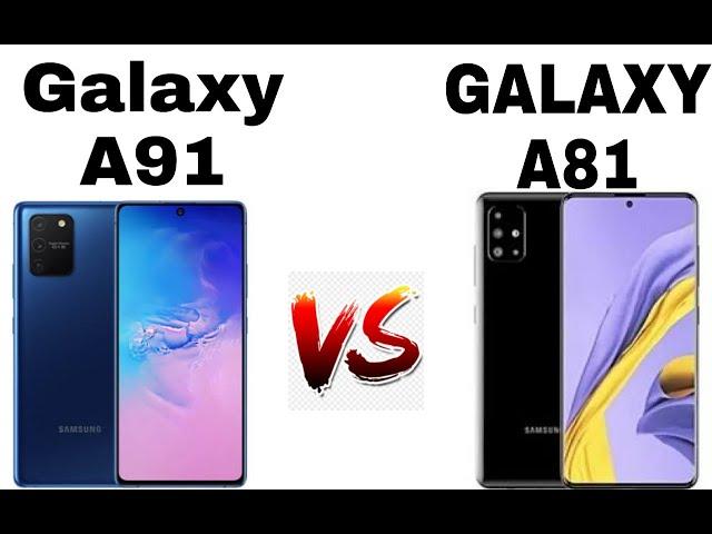 Samsung Galaxy A91 Vs Samsung Galaxy A81 Comparison | Display & More