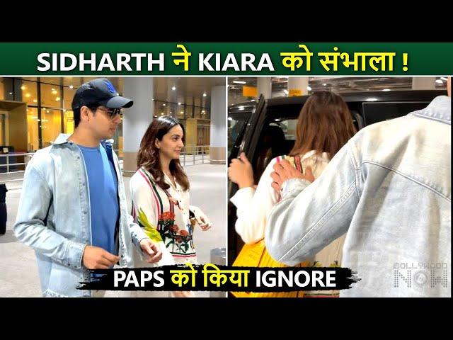 Sidharth Malhotra Takes Cares Of Kiara As She Ignores Media After Rumors Of Her EXIT From Don 3!