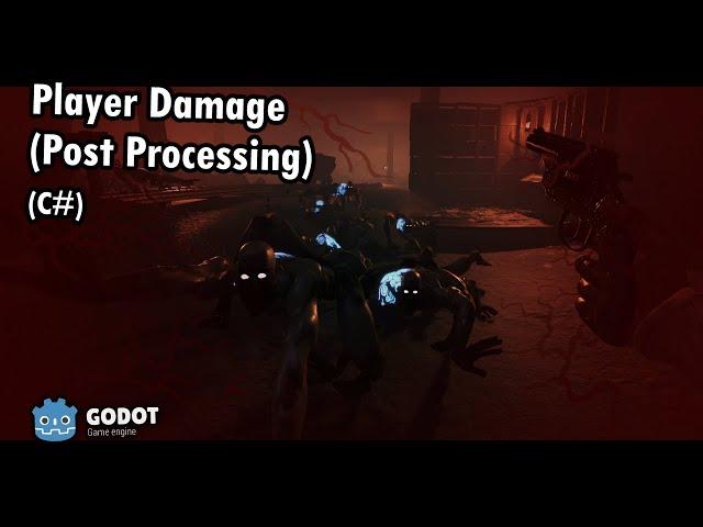 Player Damage Overlays and Health Systems - FPS Horror Project (C#) | 18