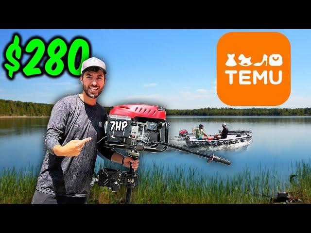 I BOUGHT A $280 BOAT MOTOR ON TEMU!