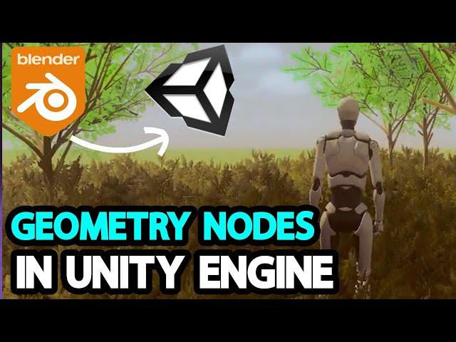 Blender Geometry Nodes in Unity Engine | BEngine