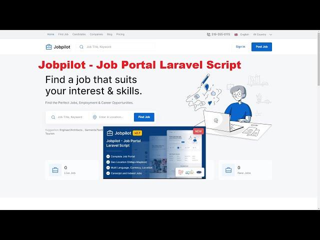 Jobpilot - Job Portal Laravel Script | How to make job portal website in php #jobsearch  #jobportal