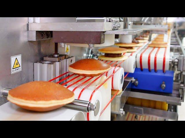 Automatic Rice Dorayaki (Yummy-Buns) Processing Plant / 自動化米銅鑼燒工廠 - Taiwanese Food Factory