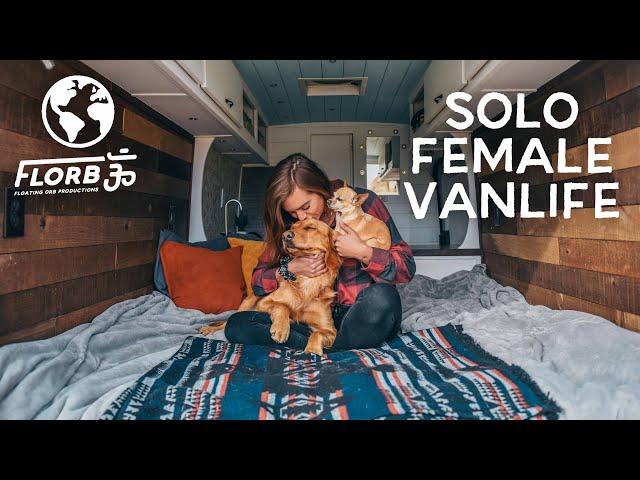 Solo Female Vandweller Makes it All Possible with Podcasting