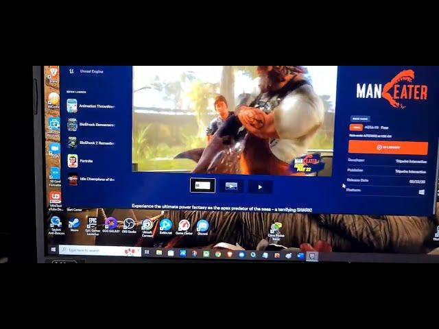 Epic Games Store free game Maneater