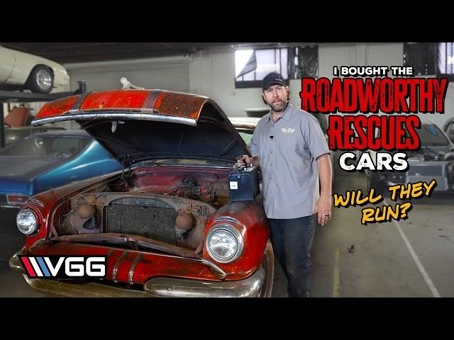 I Purchased ALL The MOTORTREND Cars! (Roadworthy Rescues)