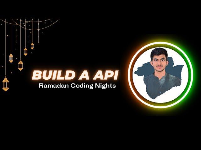 Building simple APIs using Python, UV, and FastAPI | Ramadan Coding Nights