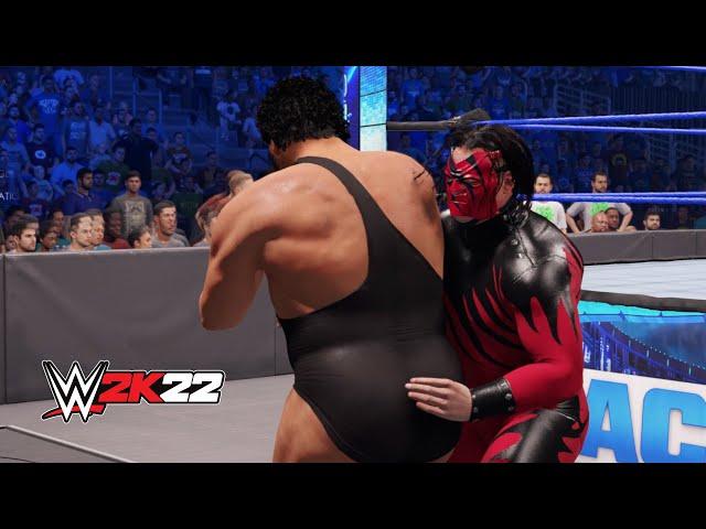 WWE 2K22 - Kane CHOKESLAM Compilation!!