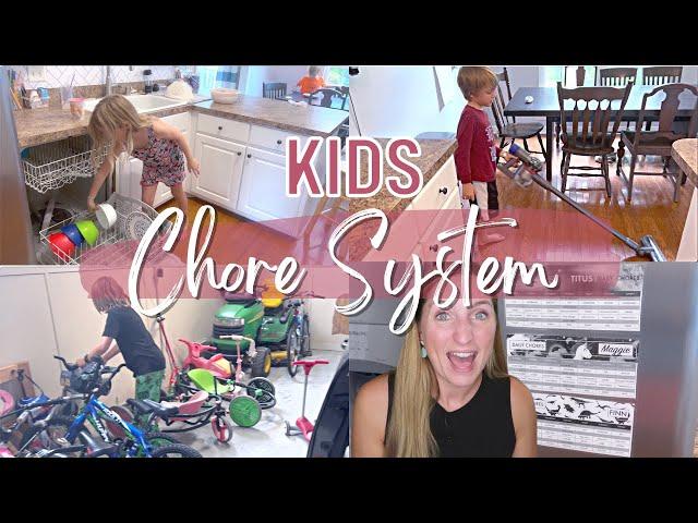 CHORE SYSTEM FOR KIDS THAT WORKS! DIY Chore Charts