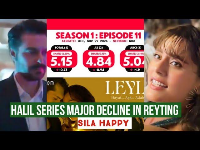 Halil Ibrahim Ceyhan Series Reyting Major Decline !Sila Turkoglu Happy