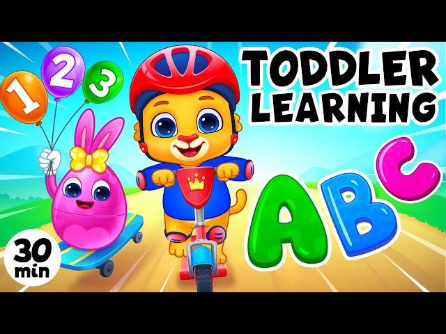 Toddler Learning With Lucas, Baby and Toddler Learn to Talk, Colors, ABC, Kids Songs, Nursery Rhymes