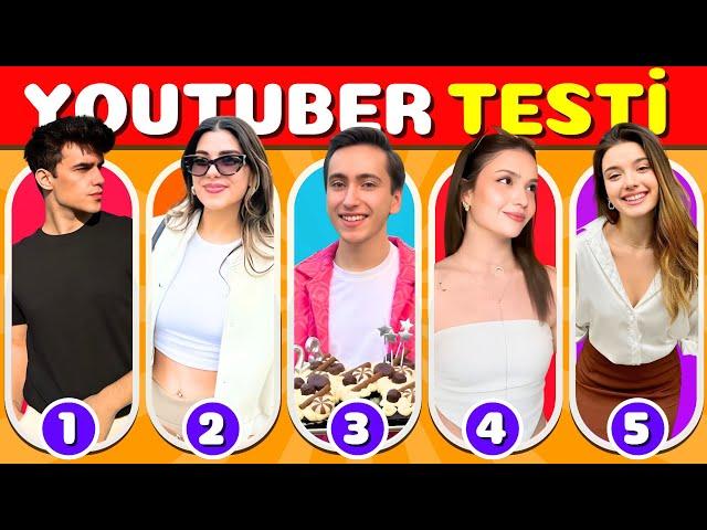 Youtuber Testi  Youtuberları Ne Kadar İyi Tanıyorsun? Youtuber Bulmaca