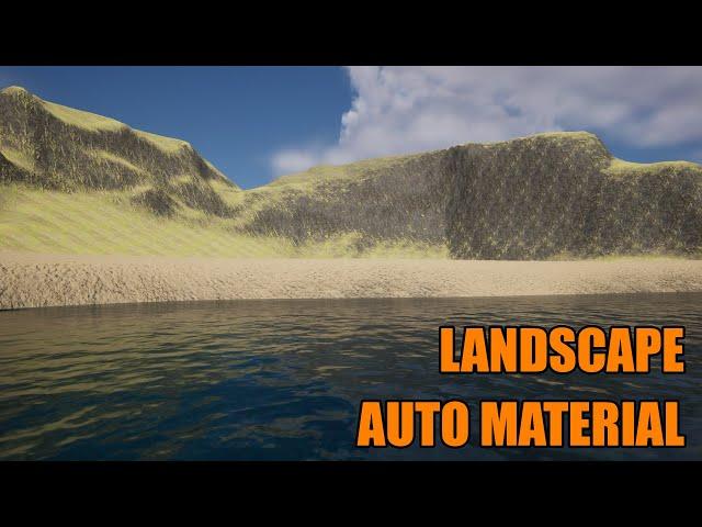 How To Create A Realistic Auto Landscape Material In Unreal Engine 5 (Tutorial)