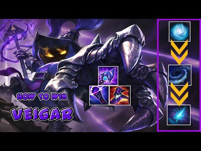 HOW TO WIN AS VEIGAR IN SEASON 13 | Best Runes/Build Veigar | League Of Legends