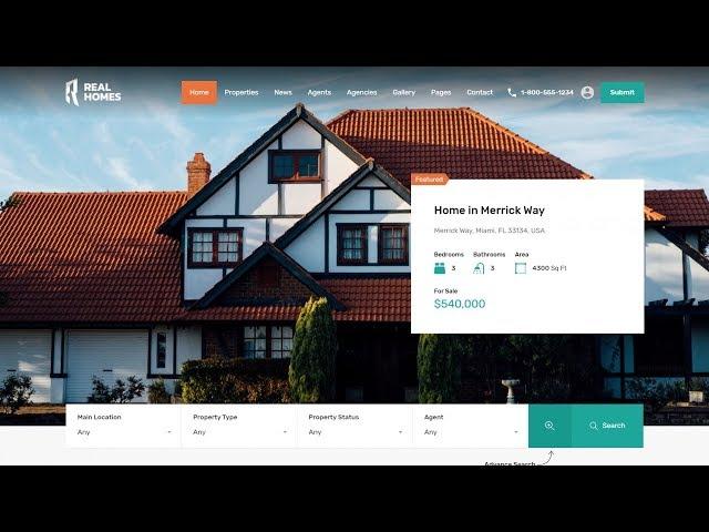 How to Make a Real Estate Listing, Directory & Classified Website with WordPress - Real Homes Theme