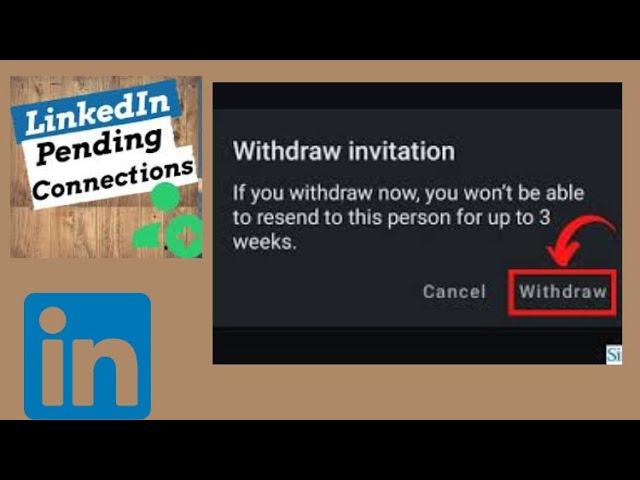 How To Withdraw Pending Connection Requests On LinkedIn/Safe your LinkedIn from restriction