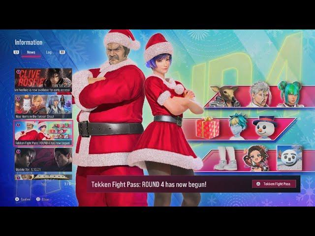 TEKKEN 8   ️ Tekken Shop Update ️ Christmas + Final Fantasy + All Items Ps5 ️ Pro 4k