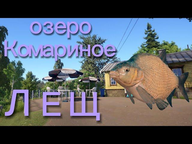 Фарм Леща на озере Комарином. Русская рыбалка 4. #лещ #комариное #рр4 #фармлеща